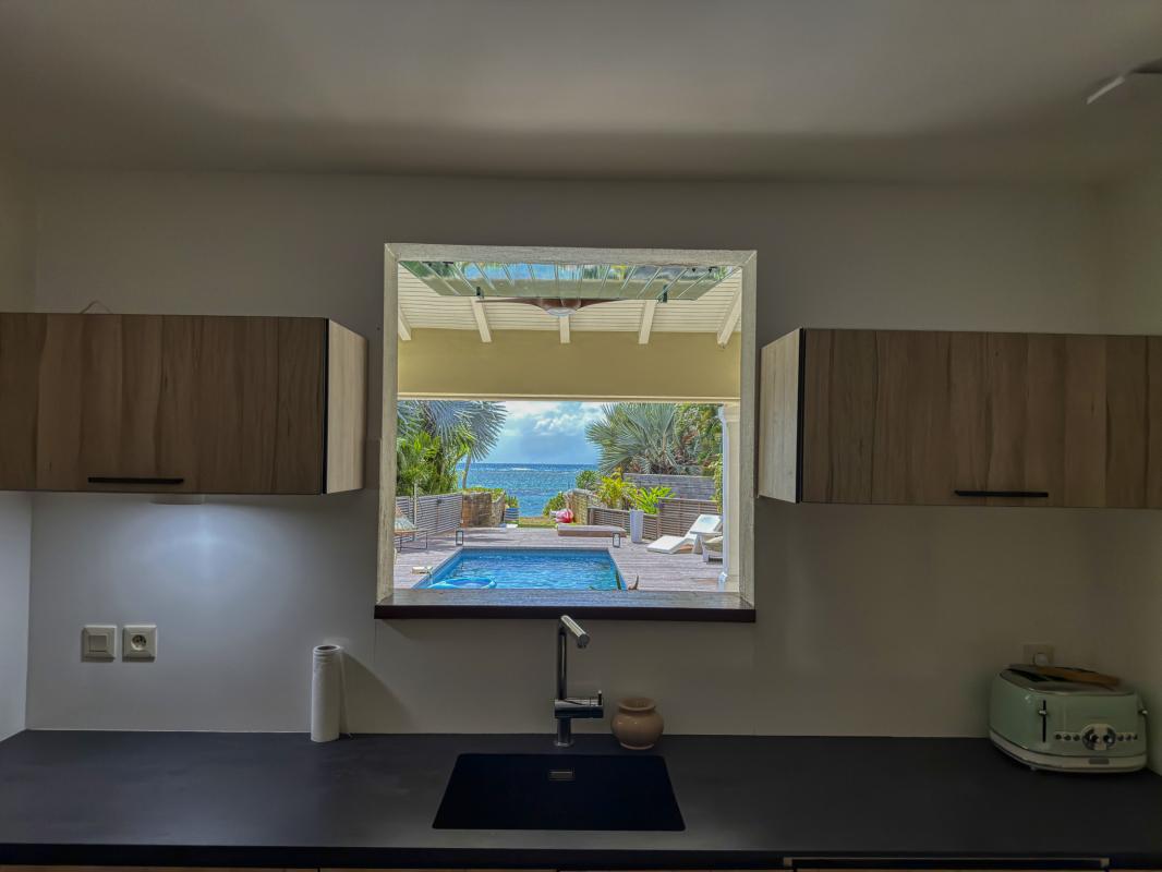 23.Location villa 4 chambres piscine saint françois guadeloupe - Vue mer